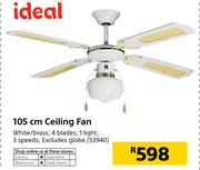 Ideal 105cm Ceiling Fan