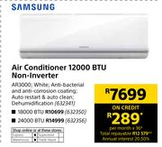 Samsung 24000 BTU Air Conditioner Non Inverter