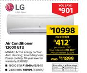 LG Air Conditioner 24000 BTU 