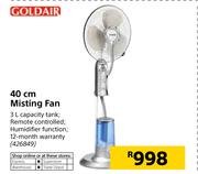 Goldair 40cm Misting Fan