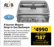 Alva 4 Burner Mojave Drop In Gas Barbeque