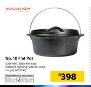 Megamaster No.10 Flat Pot