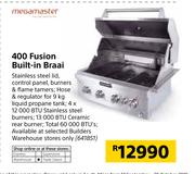 Megamaster 400 Fusion Built In Braai