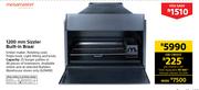 Megamaster 1200 Sizzler Built In Braai