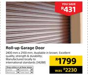 Roll-Up Garage Door 2400mm X 2100mm