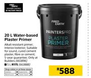 Fired Earth 5Ltr Water Based Plaster Primer