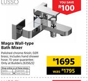 Lusso Magra Wall Type Bath Mixer
