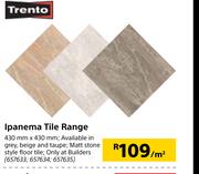 Trento Ipanema Tile Range-430mm x 430mm Per Sqm