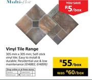 Multi Flor Vinyl Tile Range 305mm x 305mm-Per Box