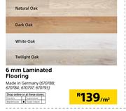 6mm Laminated Flooring-Per Sqm