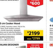 Italian Designer 90cm Cooker Hood IDC-900S