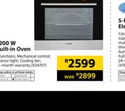 Goldair 2200W Built In Oven