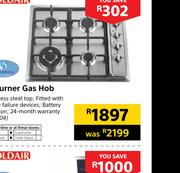 Goldair 4 Burner Gas Hob