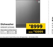 LG Dishwasher DFB512FP