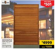 Solid Doors Horizontal Pivot Door And Frame 2032mm X 813mm