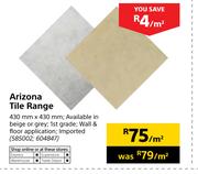 Arizona Tile Range-430mm x 430mm Per Sqm