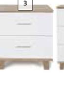 Home & Kitchen Pico Collection 2 Tone Drawer Unit-156mm x 432mm x 537mm