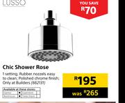 Lusso Chic Shower Rose