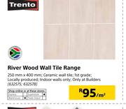 Trento River Wood Wall  Tile Range-250mm x 400mm Per Sqm
