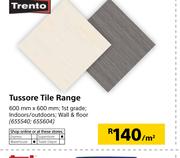 Trento Tussore Tile Range-600mm x 600mm Per Sqm