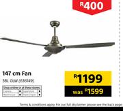 Decor 147cm Fan 3BL 0LW