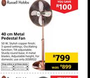 Russell Hobbs 40cm Metal Pedestal Fan 