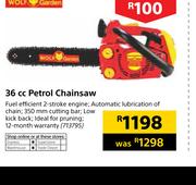 Wolf Garden 36cc Petrol Chainsaw