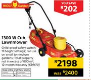 Wolf Garden 1300W Cub Lawnmower