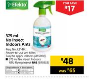 Efekto 375ml No Insect Indoors RTU Flying Insect