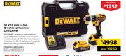 2Dewalt 18V 13mm Li-Ion Brushless Hammer Drill Driver DCD796P2
