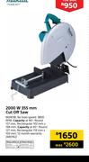 Makita 2000W 355mm Cut Off Saw M2401B