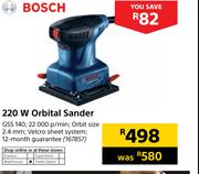 2Bosch 220W Orbital Sander GSS 140