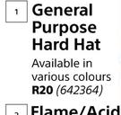 Beck General Purpose Hard Hat