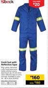 Beck Conti Suit With Reflective Tape