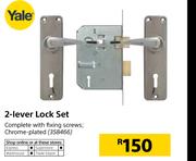 0 Yale 2 Lever Lock Set