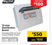 Major Tech 12 Way Distribution Board