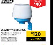 Major Tech 25 A Day/Night Switch
