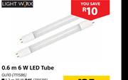  Light Worx 1.2m 18W LED Tube