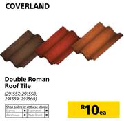 Coverland Double Roman Roof Tile-Each
