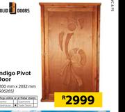 Solid Doors Indigo Pivot Door 1200mm X 2032mm