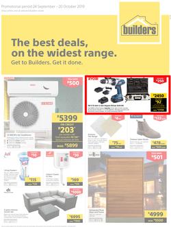 Builders WC & PE : The Best Deals On The Widest Range (24 Sept - 20 Oct 2019), page 1