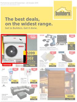 Builders WC & PE : The Best Deals On The Widest Range (24 Sept - 20 Oct 2019), page 1