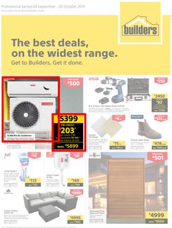 Builders WC & PE : The Best Deals On The Widest Range (24 Sept - 20 Oct 2019), page 1