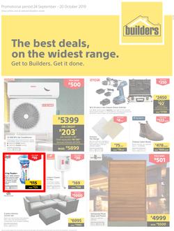 Builders WC & PE : The Best Deals On The Widest Range (24 Sept - 20 Oct 2019), page 1
