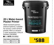 Fired Earth 5Ltr Water Based Plaster Primer