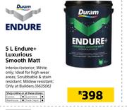 Duram 5Ltr Endure+ Luxurious Smooth Matt