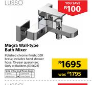 Lusso Magra Wall Type Bath Mixer