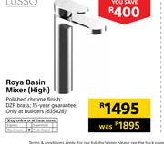 Lusso Roya Basin Mixer(High)