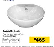 Splashworks Gabriella Basin
