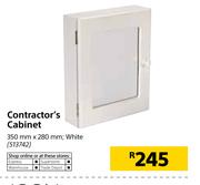 Contractor's Cabinet White-350mm x 280mm